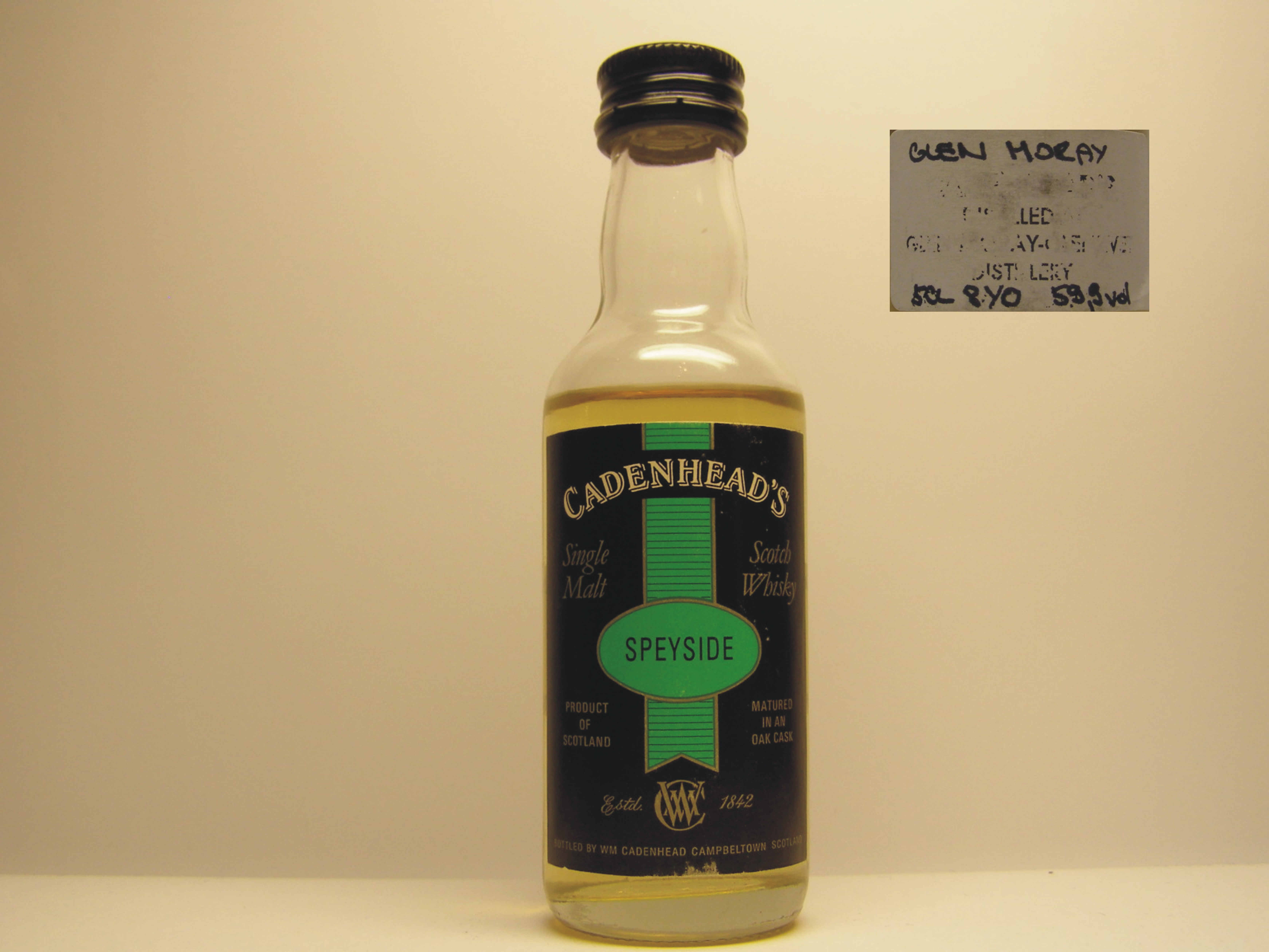 SSMSW 8yo "Cadenhead´s" 5cl 59,9%vol